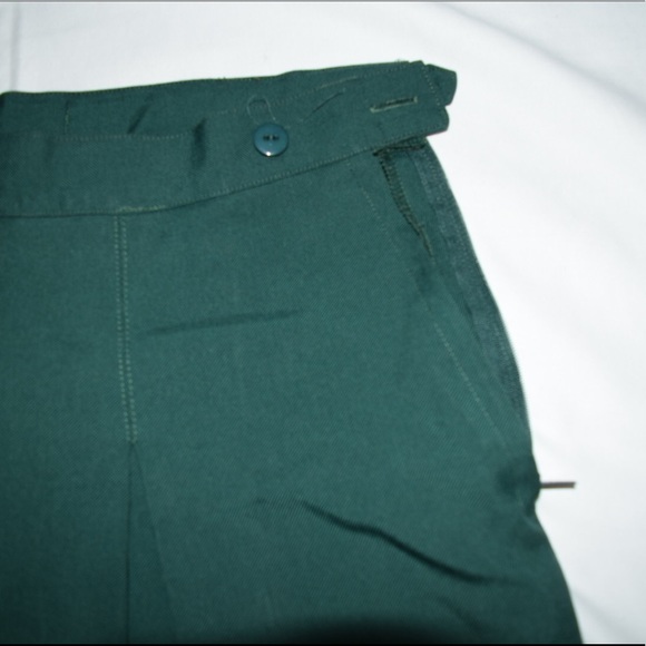 Dark Green Vintage Tennis Skirt - Picture 3 of 3